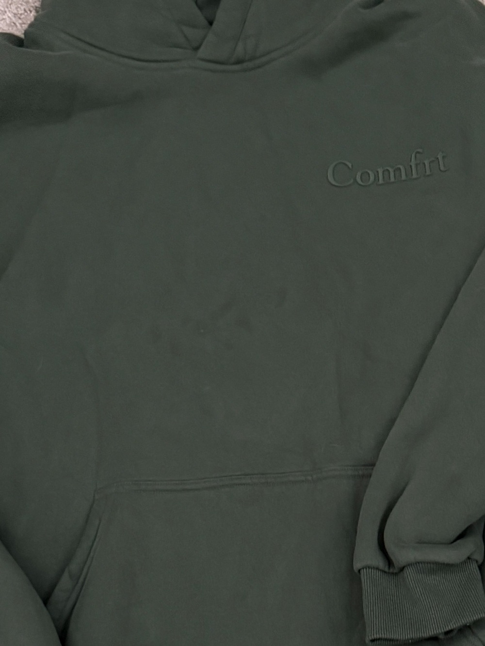 Comfrt Signature Hoodie Sweatpants Set Pine Green M Medium - Picture 2 of 2